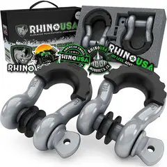 RHINO USA - Grilletes de Remolque de Kit x 2