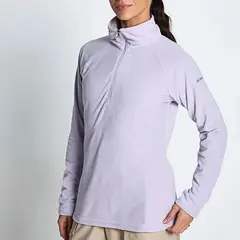 COLUMBIA - Polar Mujer Glacial IV Half Zip Morado