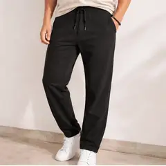 BLUE MOUNTAIN - Pantalón Buzo Hombre Recto Cotele Con Micropolar Hr-270