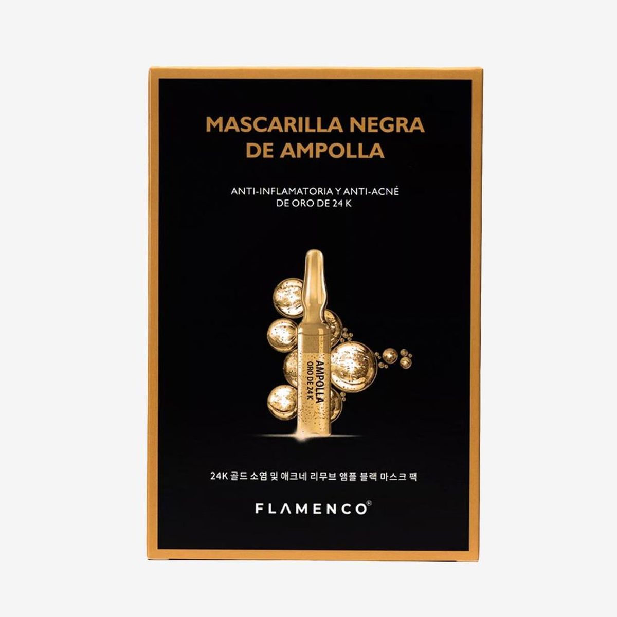 CHINITOWN - Mascarilla Negra de Ampolla Chinitown