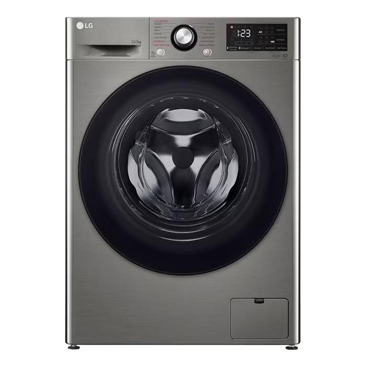 LG - Lavadora Y Secadora 127 Kg LG Wd12vvc5s6c Ai Dd