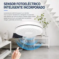 GENERICO - Detector Inteligente de Humo y Monóxido de Carbono WiFi