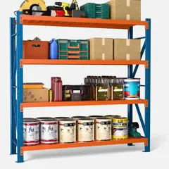 METANEK AMERICAN DESIGN - Mini Rack 200x60cm 200 kg por Nivel