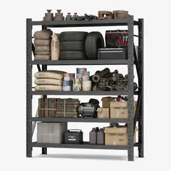 METANEK AMERICAN DESIGN - Mini Rack Black 150x60cm 200 kg por Nivel