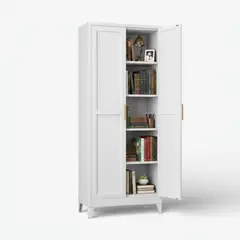 METANEK AMERICAN DESIGN - Gabinete alto 5 niveles 180x73x36,5 - Linea White YXG-05
