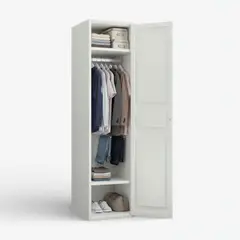 METANEK AMERICAN DESIGN - Closet Metalico 1 puerta - White BC-9