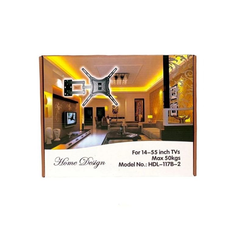GENERICO Soporte De Pared HDL-117B-2 Home Design 14” 55” TV