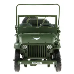GENERICO - Jeep "WILLYS" 2 da. Guerra Mundial, escala 1:18.