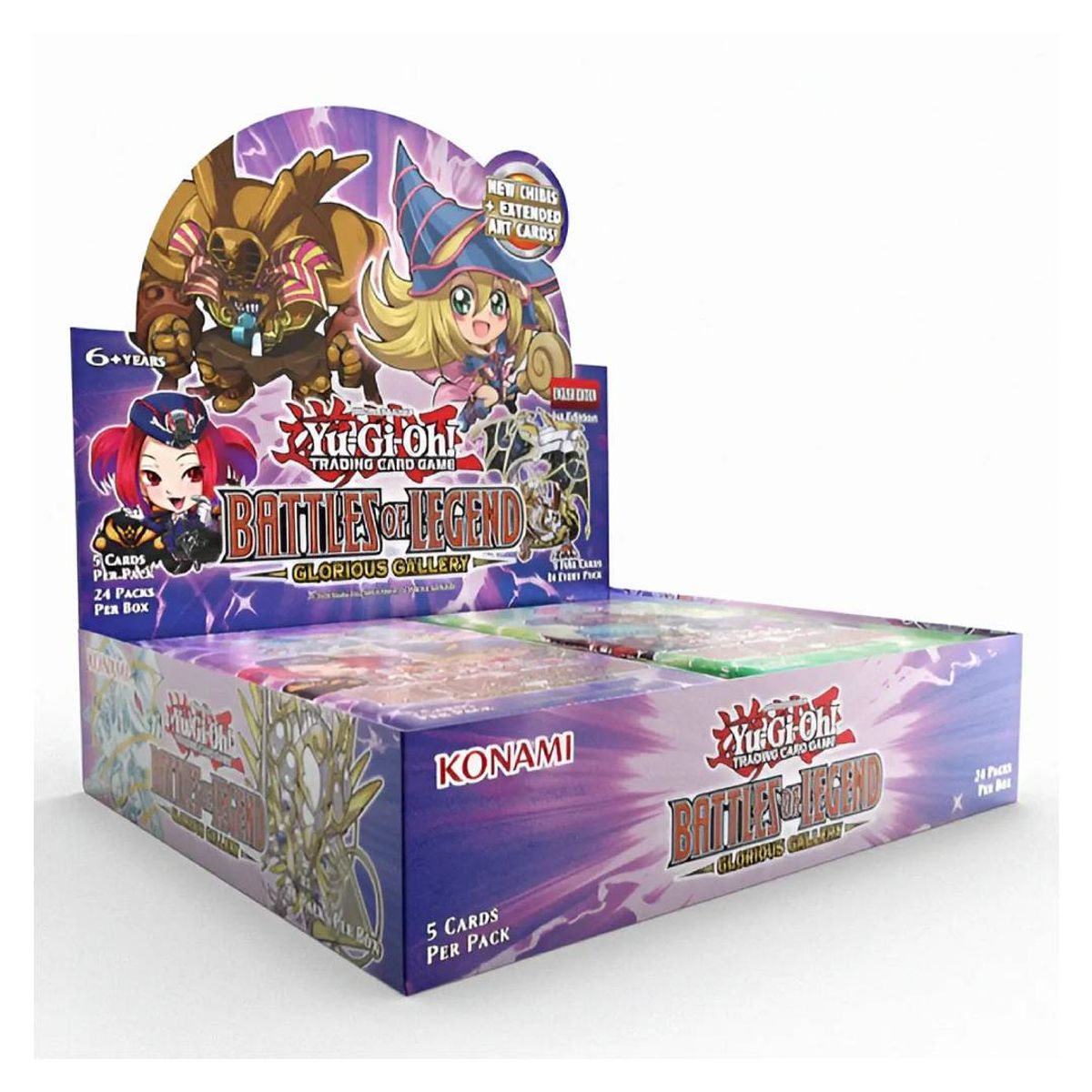 KONAMI - Yu-Gi-Oh! Battles of Leyend Glorious Gallery Booster Box ING