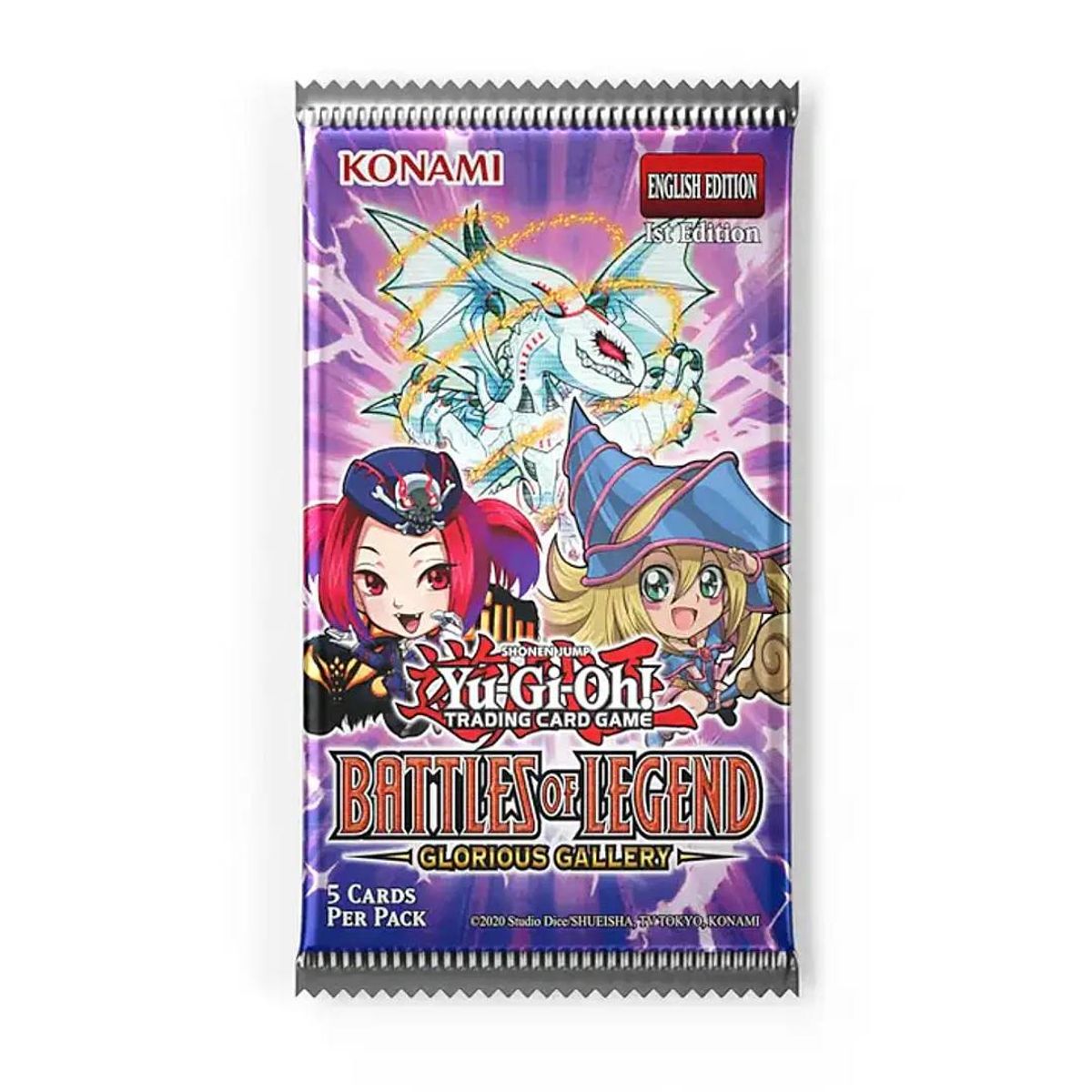 KONAMI - Yu-Gi-Oh! Battles of Leyend Glorious Gallery Booster Box ING