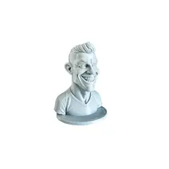 GENERICO - Escultura Decorativa Prints Patro- Busto de Cristiano Ronaldo