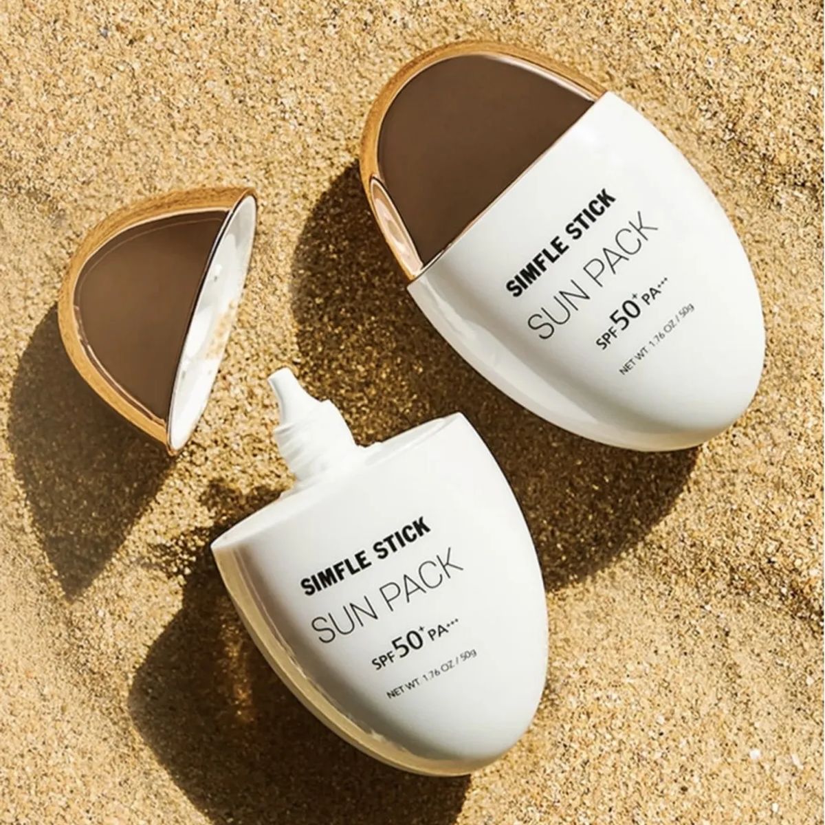 MEDSTYLE - SUN PACK SPF50+ PA+++ Protector Solar con biocelulosa, protección 10h contra UVA, UVB y luz azul.