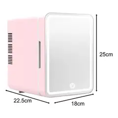 GENERICO - Mini Refrigerador portátil 4L FRIO Y CALOR