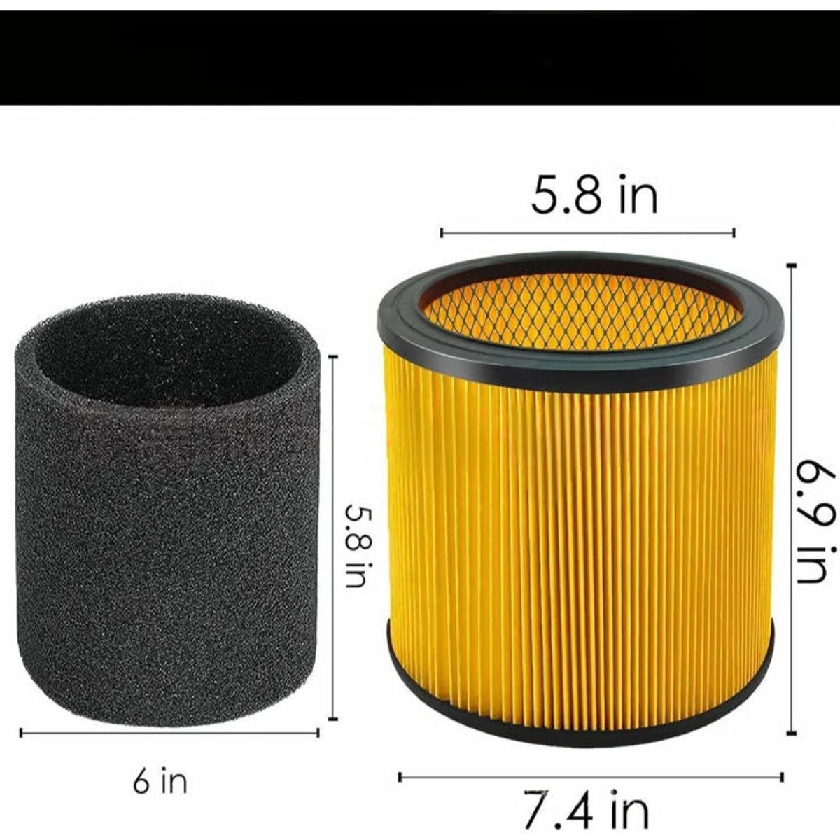 GENERICO - Filtro Para Aspiradora Thomas Junior 1216 Plus 1516 Repuesto