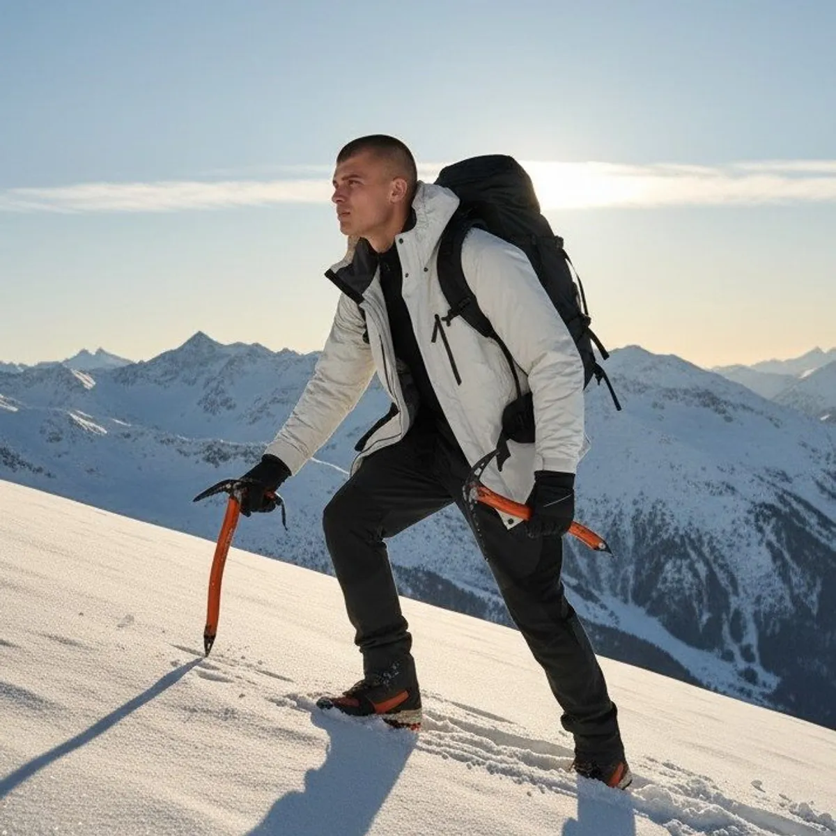 BLUE MOUNTAIN - Pantalón Softshell Hombre Impermeable Para Nieve