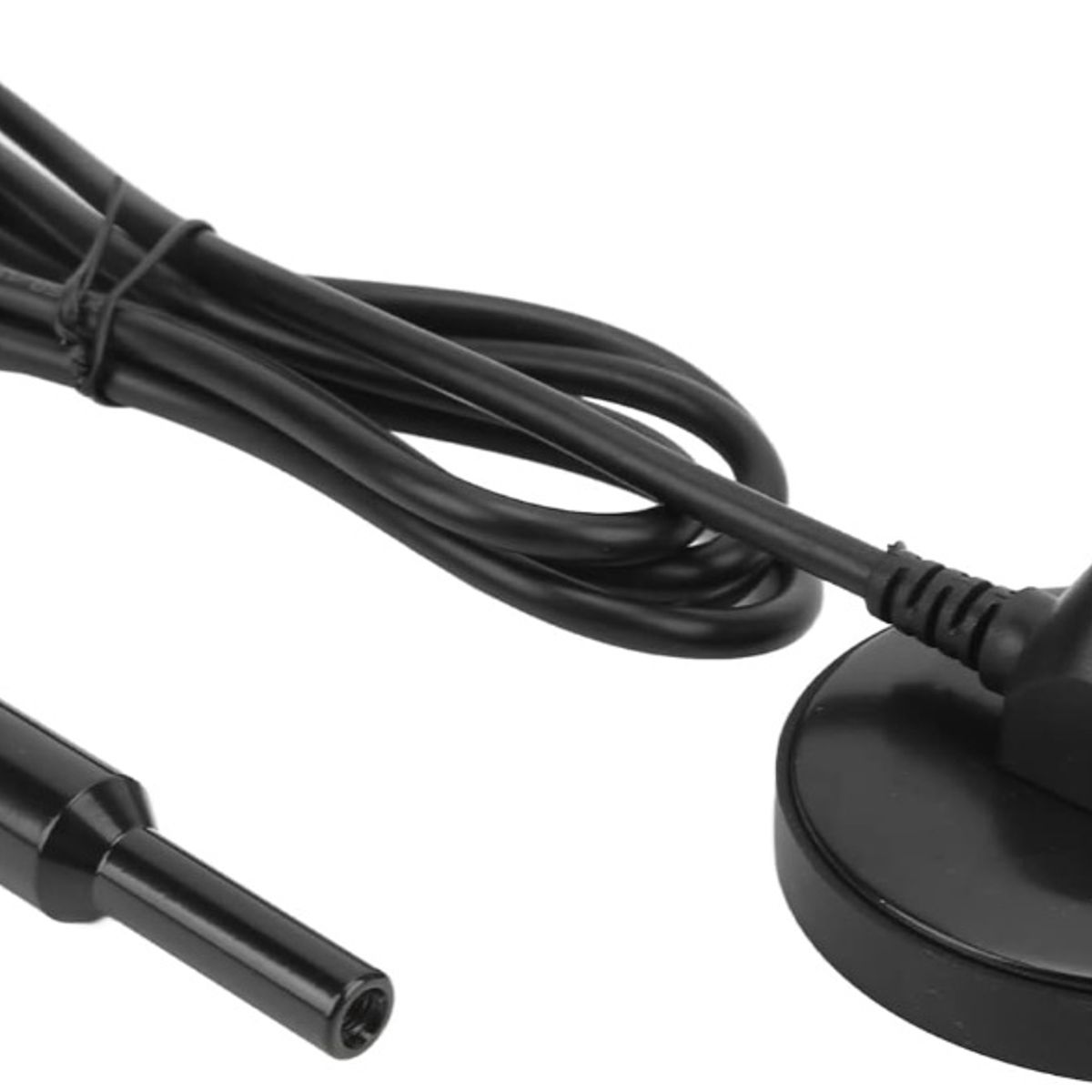 GENERICO - Antena Tv Digital Abierta Hd Tvd Interior 360 Coaxial