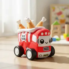 GENERICO - Auto Peluche De Felpa Animado Con Sonido Y Control Lavable Pollos