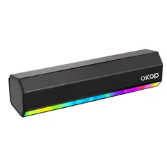 GENERICO - Parlante Bluetooth 5.3 Pórtatil Okop Kp-557 Led Rgb 10w