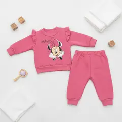 CHINA - Conjunto De 2 Prendas Forraditos Polera Manga Larga + Buzo Estampado CJ219