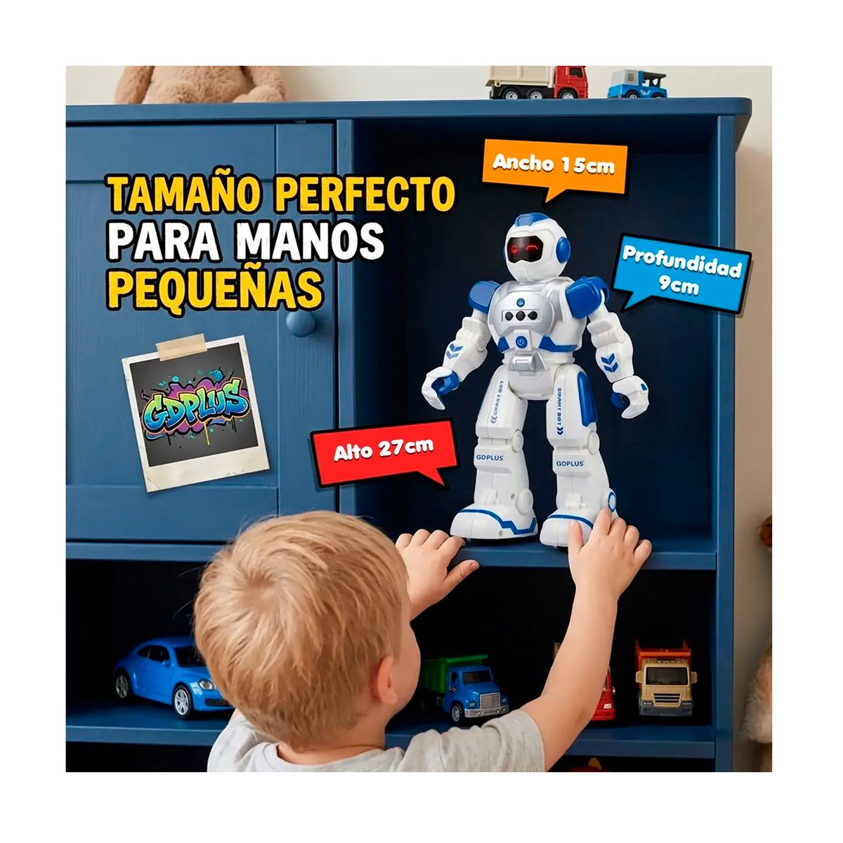 OFERTABKN - Robot Inteligente Para Niños Smart Control Remotogestos