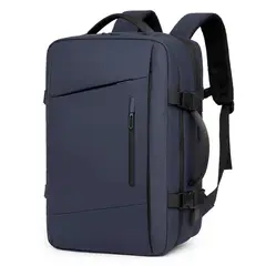 MOMO - Mochila Maleta Impermeable Antirrobo Expansible 35l Usb