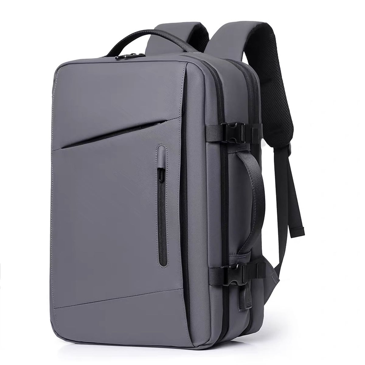 MOMO - Mochila Maleta Impermeable Antirrobo Expansible 35l Usb