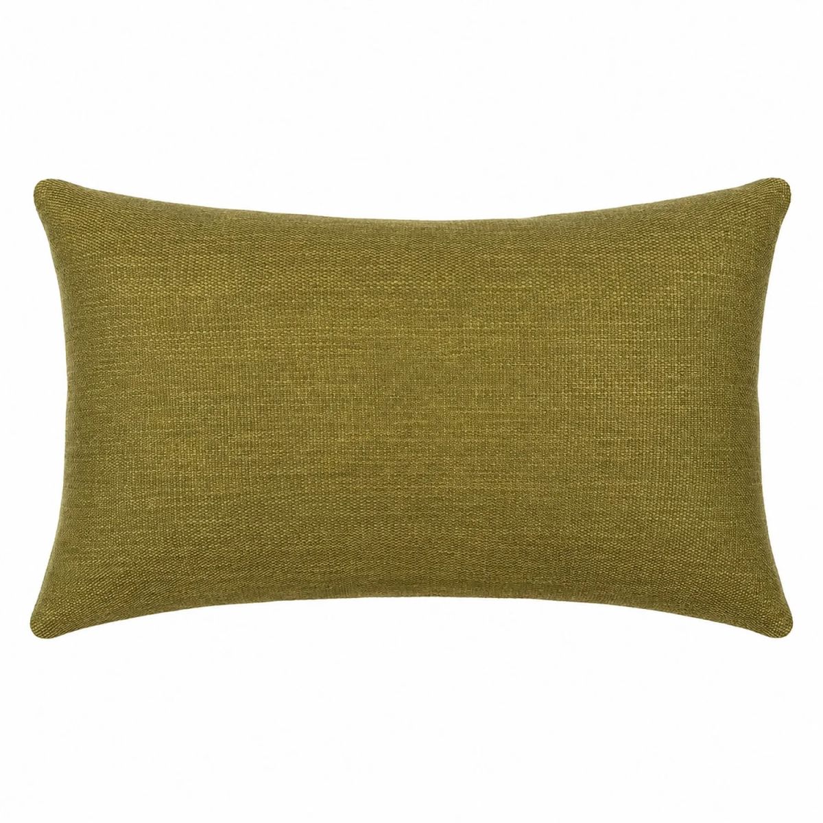 ELIZABETH PEPER - Funda Cojin Decorativo Diseño Lino Verde Oliva 50x30