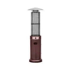 UMBRELLA TECH - Estufa Patio Gas Tubo Vidrio Llama Exterior Terraza Umbrella Fogo Sello sec