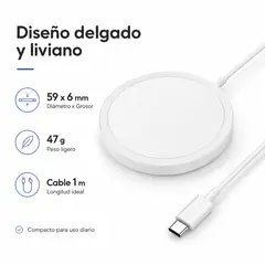 HOCO - Cargador Wireless CW52 15W Compatible MagSafe
