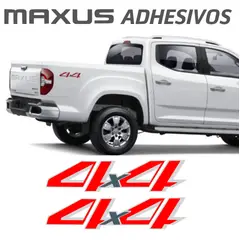 GENERICO - Sticker Vinil Adhesivo 4x4 para camionetas maxus