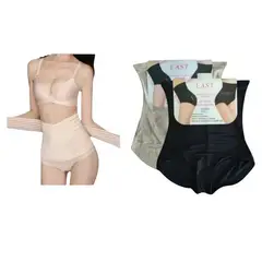 FASHIONS - Kit postparto 1 faja de cuatro bandas y 2 calzones tipo faja