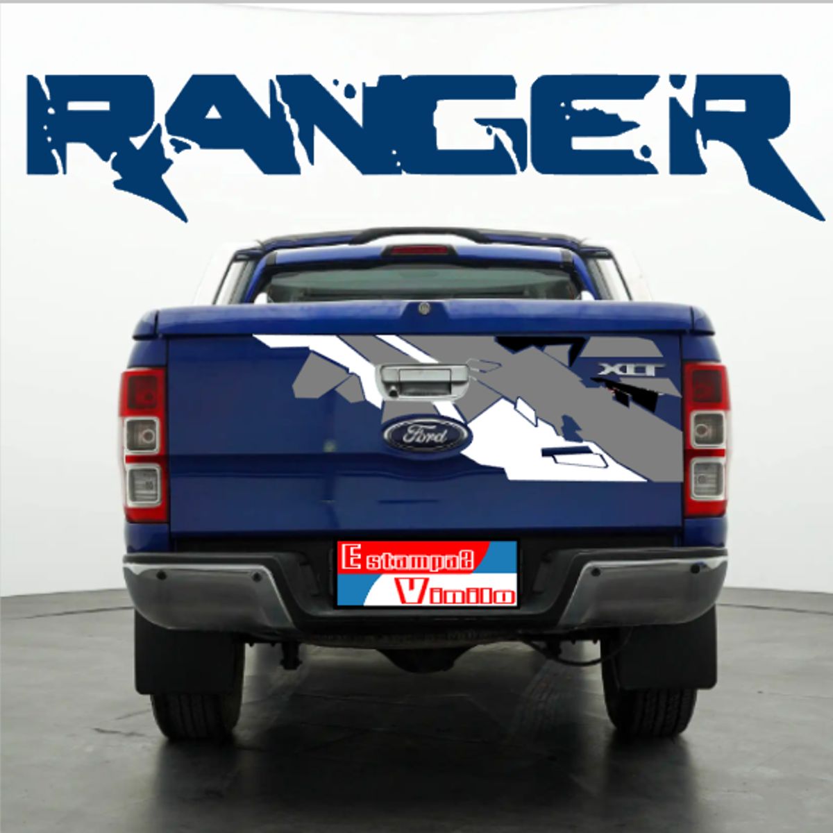 GENERICO - Sticker Vinil Adhesivo para camionetas Ford Ranger