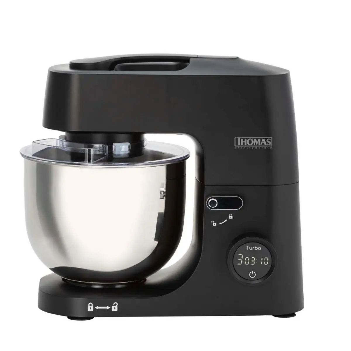 THOMAS - Batidora Planetaria Thomas TH-915PND 1000W Bowl 5L Acero