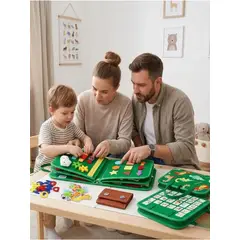 GENERICO - Libro Sensorial con Tablero De Actividades Motricidad Fina