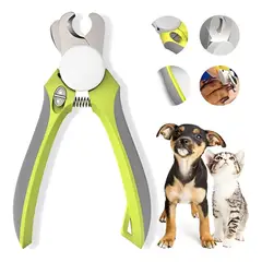 GENERICO - Corta Uñas Profesional Para Mascotas Con Luz Led Perrogato