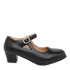 ALQUIMIA - Zapato Cueca Mujer Negro Pao