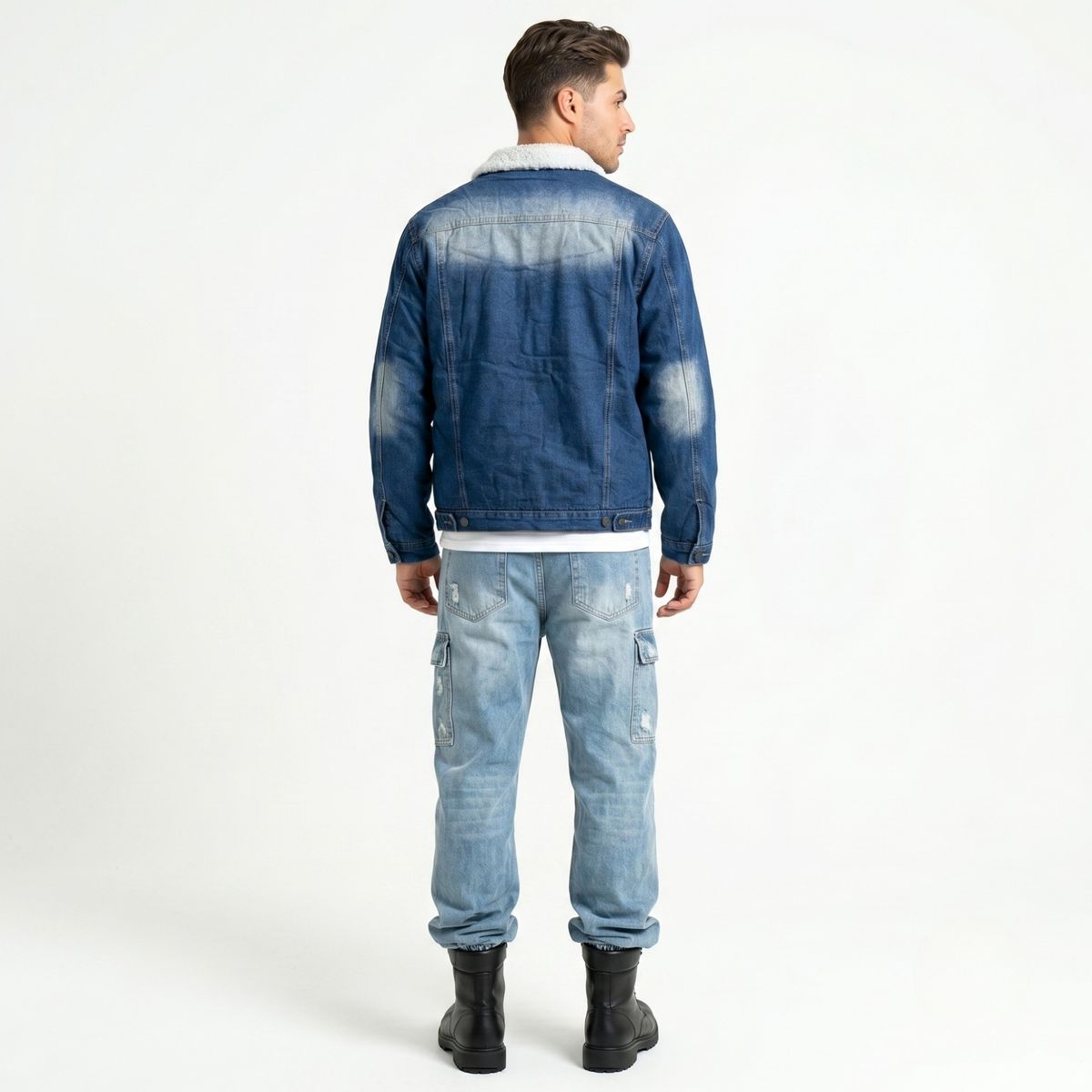 D'JOE - Chaqueta Mezclilla Chiporro Hombre Dark