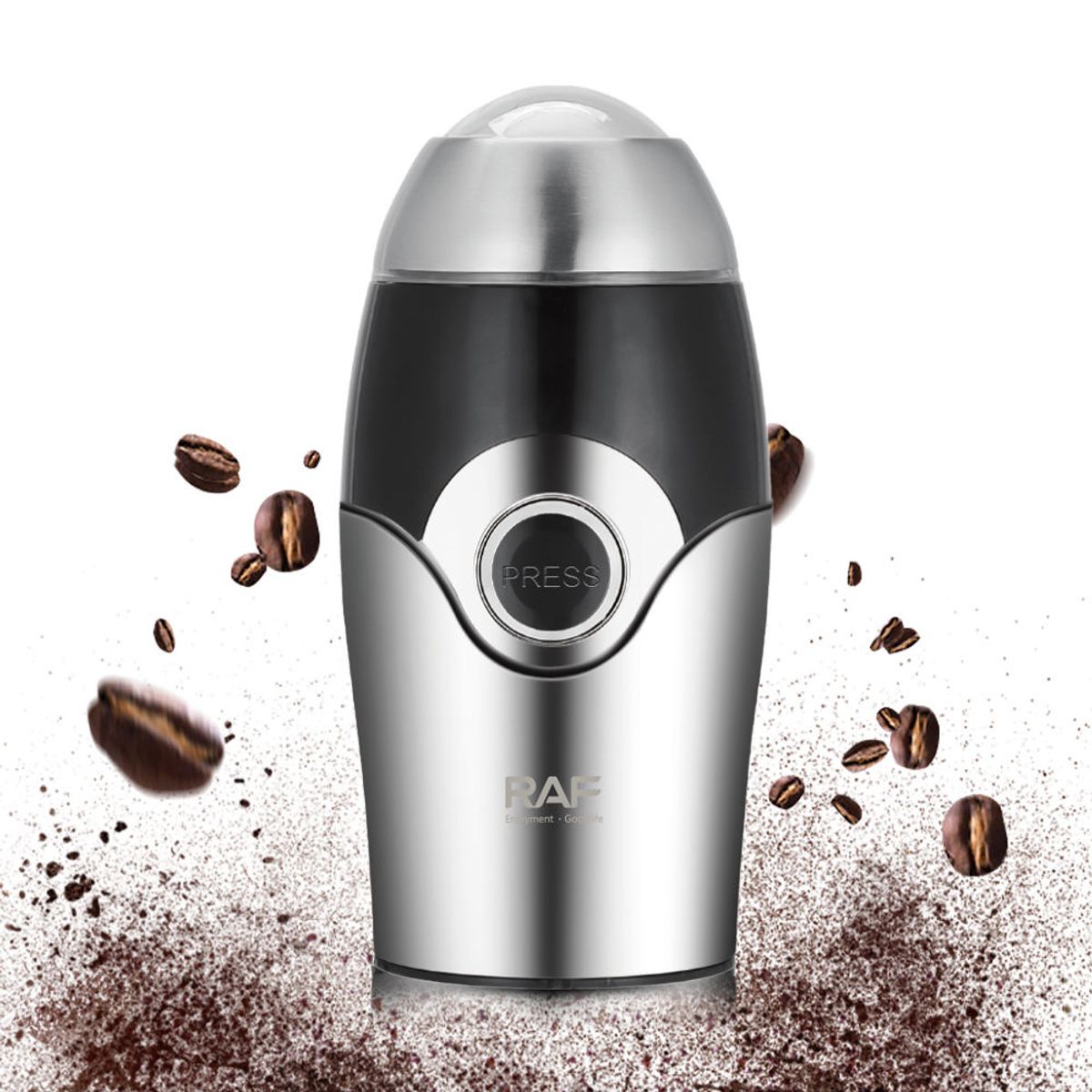 RAF - Molino Eléctrico De Café Molinillo Especias Granos Semillas