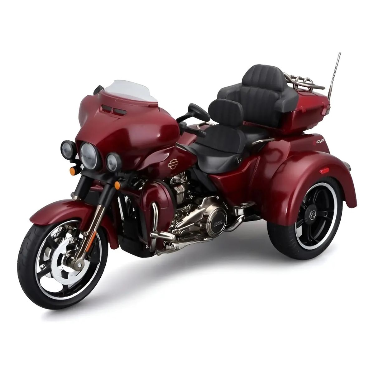 MAISTO - Moto de colección, Trimoto H&D 2021 CVO TRI GLIDE