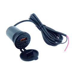 UNIVERSAL - Cargador USB para motos, scooter