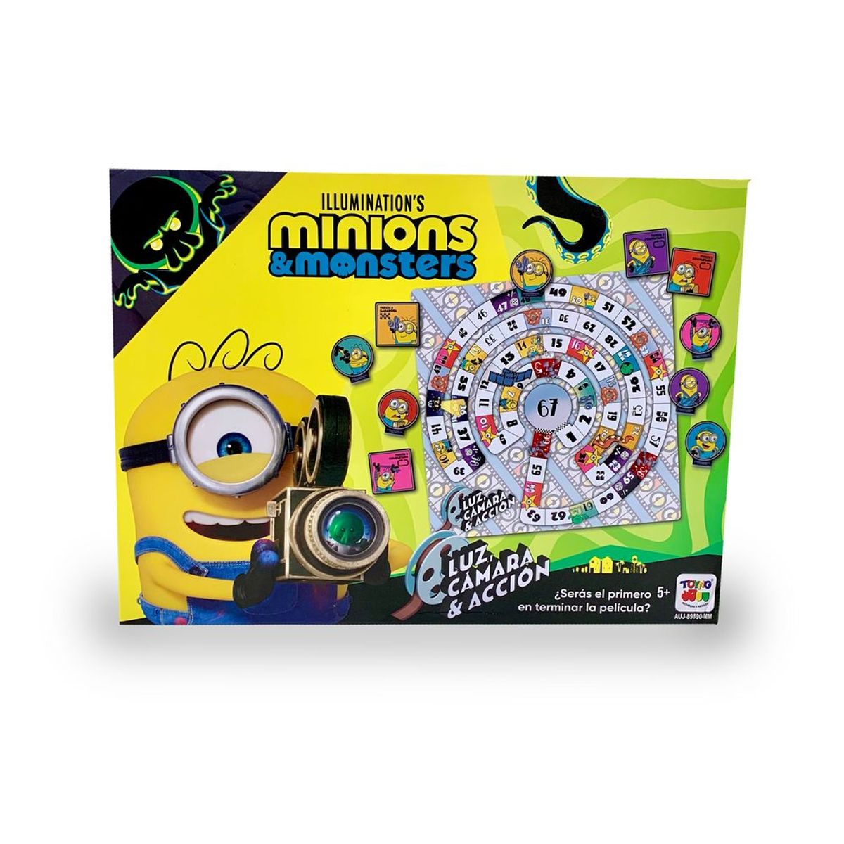 MINIONS - Juego de Mesa Luz, Camara & Acción - Minions