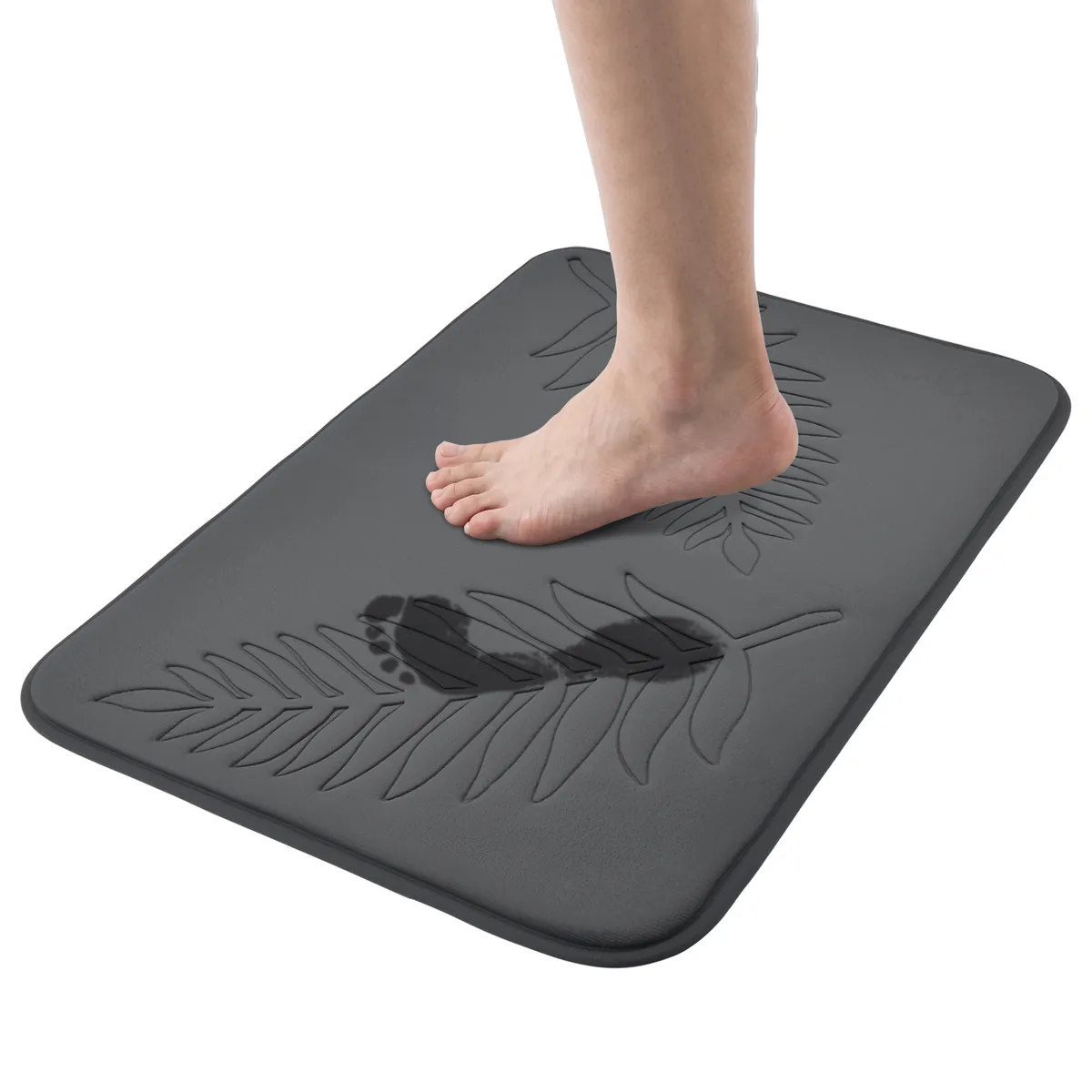 AIZO - Alfombra De Baño Antideslizante Absorbente Piso Goma