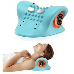 GENERICO - Masajeador Cervical Recargable USB Tipo C Alivio Cuello Espalda Postura Relajación Muscular