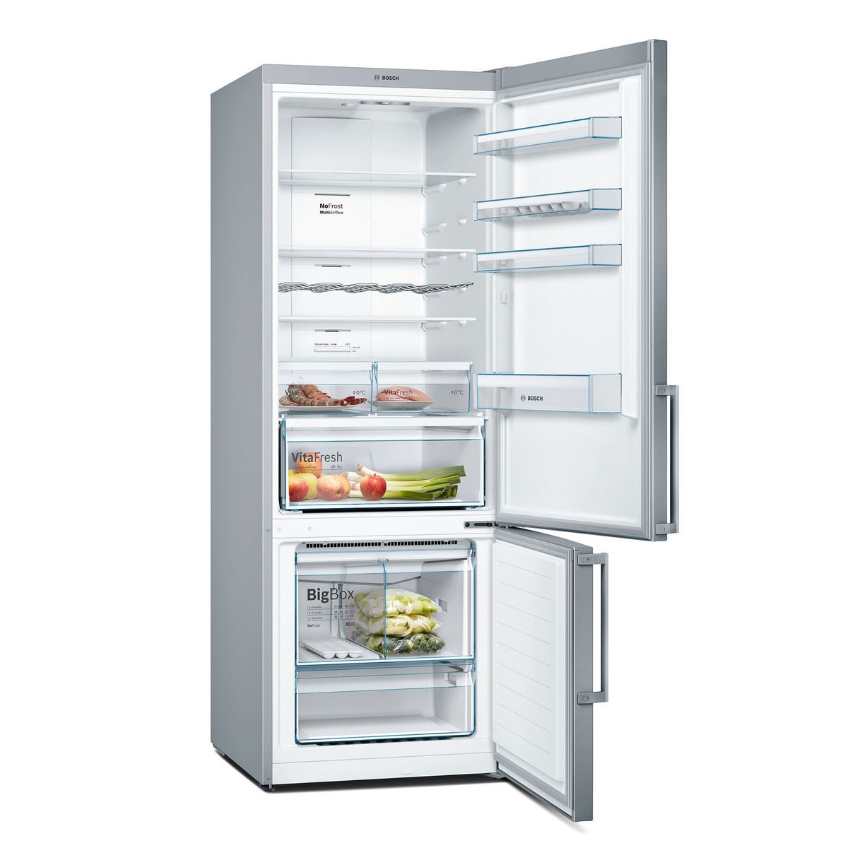BOSCH - Refrigerador Bosch Bottom Freezer No Frost 505 lt KGN56XIDP