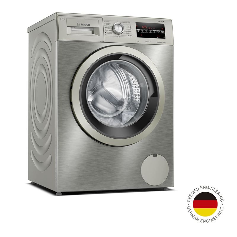 Bosch - Lavadora Bosch Automática 9 kg WAU24S5XES