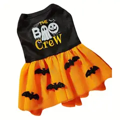 VATYERTY - Disfraz de Perro Halloween - Vestido The Boo Crew con Tutú XL