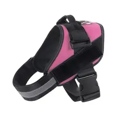 VATYERTY - Arnés reflectante antitirones para perros con diseño transpirable y asa Rosa