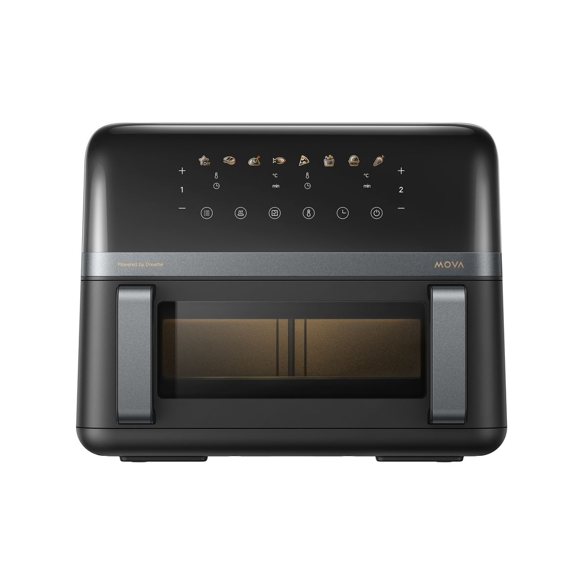 MOVA - Mova AeroChef FD20 Pro Air Fryer, 9L Dual Zone Cooking, SyncFinish, 2,700W Quick Crisp