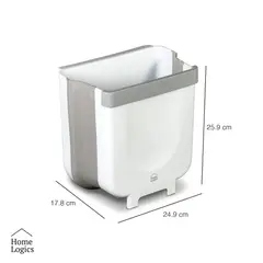 HOME LOGICS - Basurero Retráctil Colgante 8L Basura Cocina