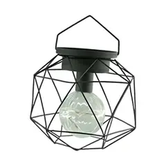 GENERICO - Pack x4 Lamparas de Mesa Geometricas Luz Led Pilas AA